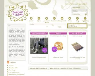 Le boudoir de violette